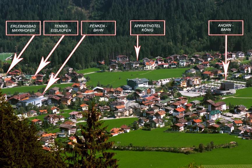 Apparthotel Koenig Mayrhofen Dış mekan fotoğraf